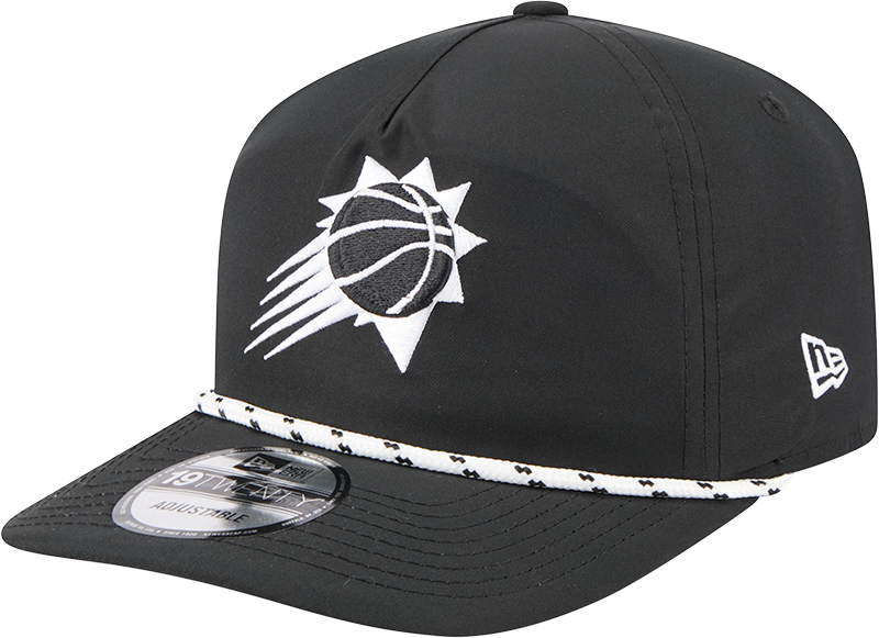 Phoenix Suns Black and White Rope 19TWENTY Snapback Hat