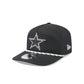 Dallas Cowboys Black and White Rope 19TWENTY Snapback Hat