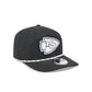 Kansas City Chiefs Black and White Rope 19TWENTY Snapback Hat