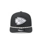 Kansas City Chiefs Black and White Rope 19TWENTY Snapback Hat