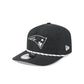 New England Patriots Black and White Rope 19TWENTY Snapback Hat
