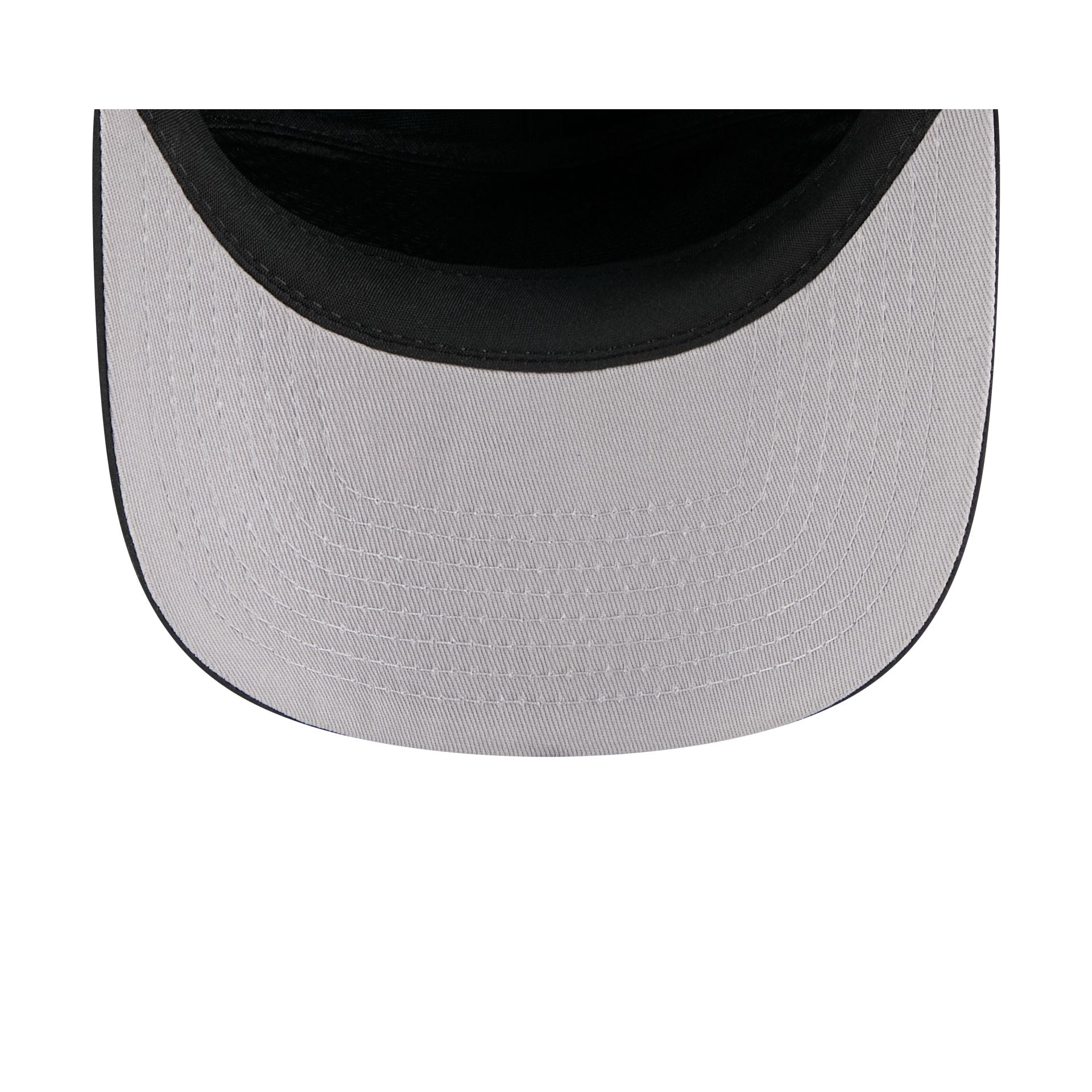 New England Patriots Black and White Rope 19TWENTY Snapback Hat