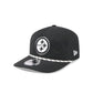 Pittsburgh Steelers Black and White Rope 19TWENTY Snapback Hat