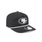 San Francisco 49ers Black and White Rope 19TWENTY Snapback Hat