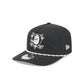 Anaheim Ducks Black and White Rope 19TWENTY Snapback Hat