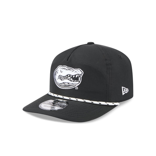 Florida Gators Black and White Rope 19TWENTY Snapback Hat - New Era Cap