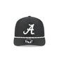 Alabama Crimson Tide Black and White Rope 19TWENTY Snapback Hat