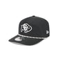 Colorado Buffaloes Black and White Rope 19TWENTY Snapback Hat