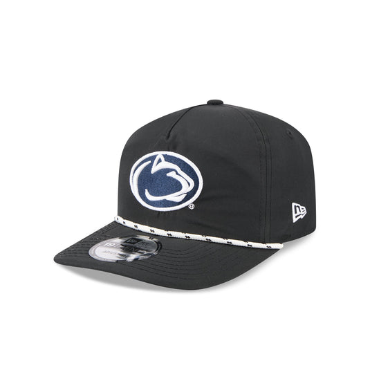 Penn State Nittany Lions Black and White Rope 19TWENTY Snapback Hat - New Era Cap