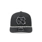 North Carolina Tar Heels Black and White Rope 19TWENTY Snapback Hat
