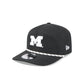 Michigan Wolverines Black and White Rope 19TWENTY Snapback Hat
