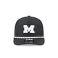 Michigan Wolverines Black and White Rope 19TWENTY Snapback Hat