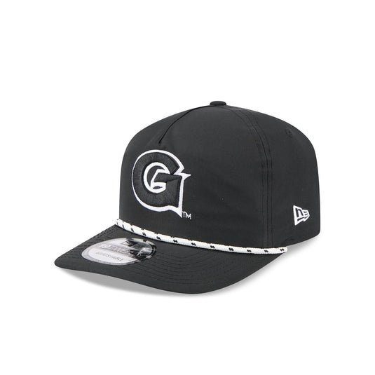 Georgetown Hoyas Black and White Rope 19TWENTY Snapback Hat - New Era Cap