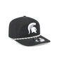 Michigan State Spartans Black and White Rope 19TWENTY Snapback Hat