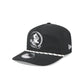 Florida State Seminoles Black and White Rope 19TWENTY Snapback Hat
