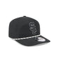 USC Trojans Black and White Rope 19TWENTY Snapback Hat
