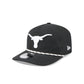Texas Longhorns Black and White Rope 19TWENTY Snapback Hat