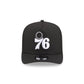 Philadelphia 76ers GORE-TEX Black 9FIFTY A-Frame Snapback Hat