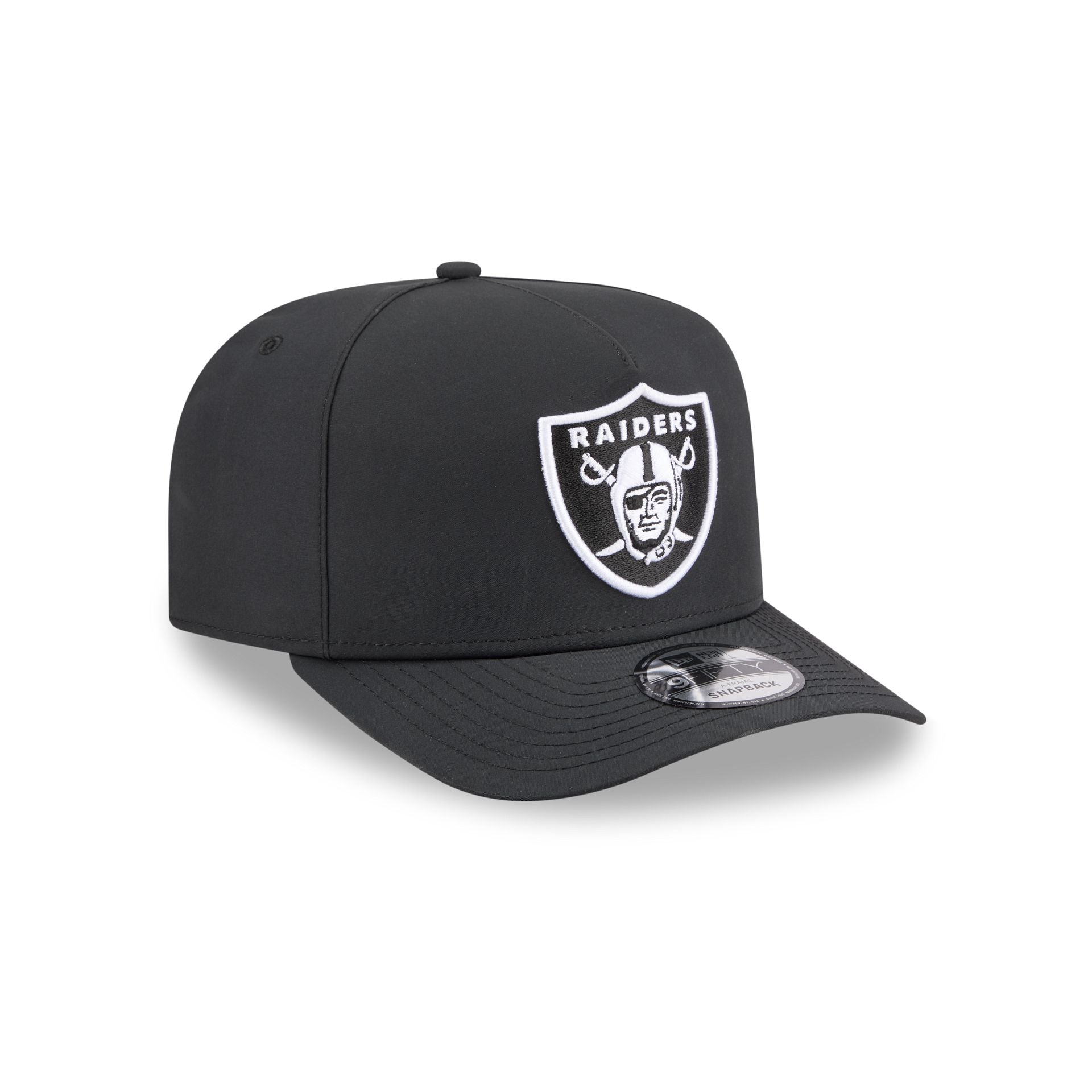 Las Vegas Raiders GORE-TEX Black 9FIFTY A-Frame Snapback Hat – New