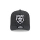 Las Vegas Raiders GORE-TEX Black 9FIFTY A-Frame Snapback Hat