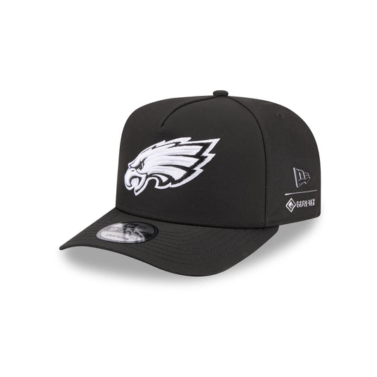 Philadelphia Eagles GORE-TEX Black 9FIFTY A-Frame Snapback Hat - New Era Cap