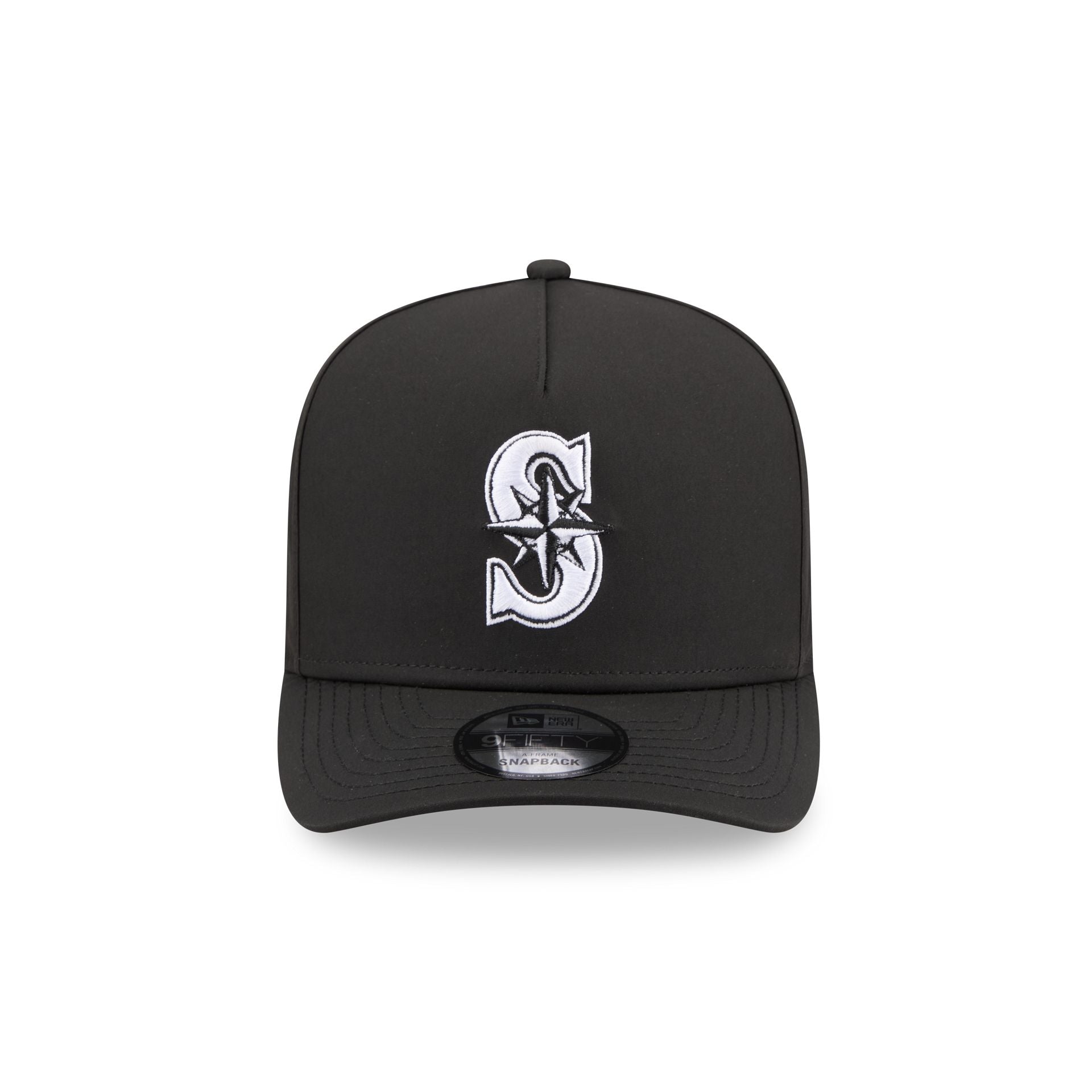 Seattle Mariners GORE-TEX Black 9FIFTY A-Frame Snapback Hat
