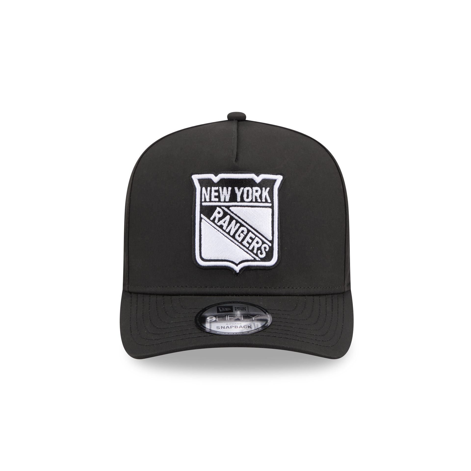 New York Rangers GORE-TEX Black 9FIFTY A-Frame Snapback Hat