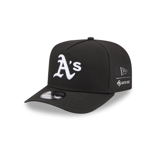 Athletics GORE-TEX Black 9FIFTY A-Frame Snapback Hat - New Era Cap
