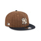 New York Yankees Three Looms Wool Pinstripe Retro Crown 9FIFTY Adjustable Hat