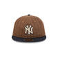 New York Yankees Three Looms Wool Pinstripe Retro Crown 9FIFTY Adjustable Hat