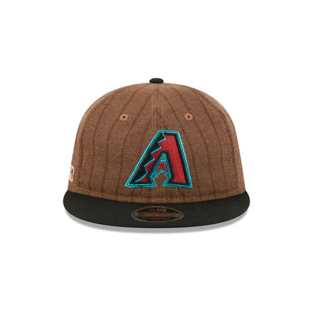 Arizona Diamondbacks Three Looms Wool Pinstripe Retro Crown 9FIFTY Adjustable Hat