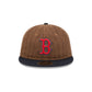Boston Red Sox Three Looms Wool Pinstripe Retro Crown 9FIFTY Adjustable Hat
