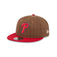 Philadelphia Phillies Three Looms Wool Pinstripe Retro Crown 9FIFTY Adjustable Hat