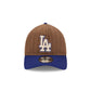 Los Angeles Dodgers Three Looms Wool Pinstripe 9TWENTY A-Frame Adjustable Hat