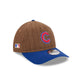 Chicago Cubs Three Looms Wool Pinstripe 9TWENTY A-Frame Adjustable Hat