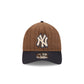 New York Yankees Three Looms Wool Pinstripe 9TWENTY A-Frame Adjustable Hat