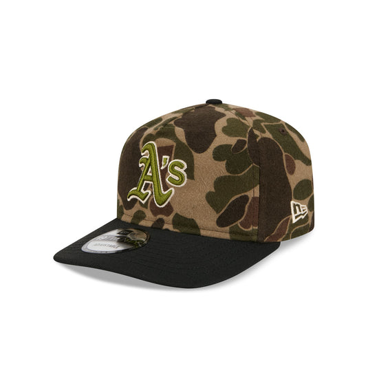 Athletics Three Looms Wool Duck Camo 19TWENTY Adjustable Hat - New Era Cap