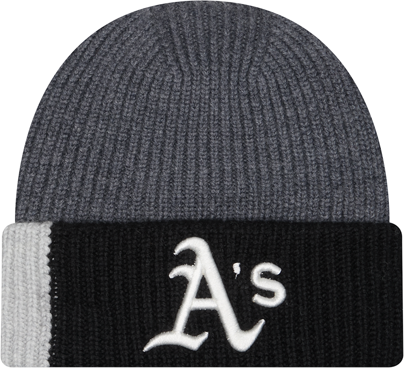 Athletics Merino Wool Color Block Cuff Knit Hat