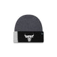 Chicago Bulls Merino Wool Color Block Cuff Knit Hat