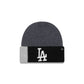 Los Angeles Dodgers Merino Wool Color Block Cuff Knit Hat