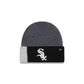 Chicago White Sox Merino Wool Color Block Cuff Knit Hat
