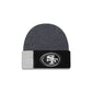 San Francisco 49ers Merino Wool Color Block Cuff Knit Hat