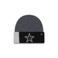 Dallas Cowboys Merino Wool Color Block Cuff Knit Hat