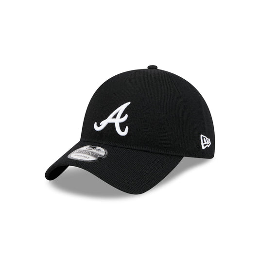 Atlanta Braves Merino Wool Black 9TWENTY Adjustable Hat - New Era Cap