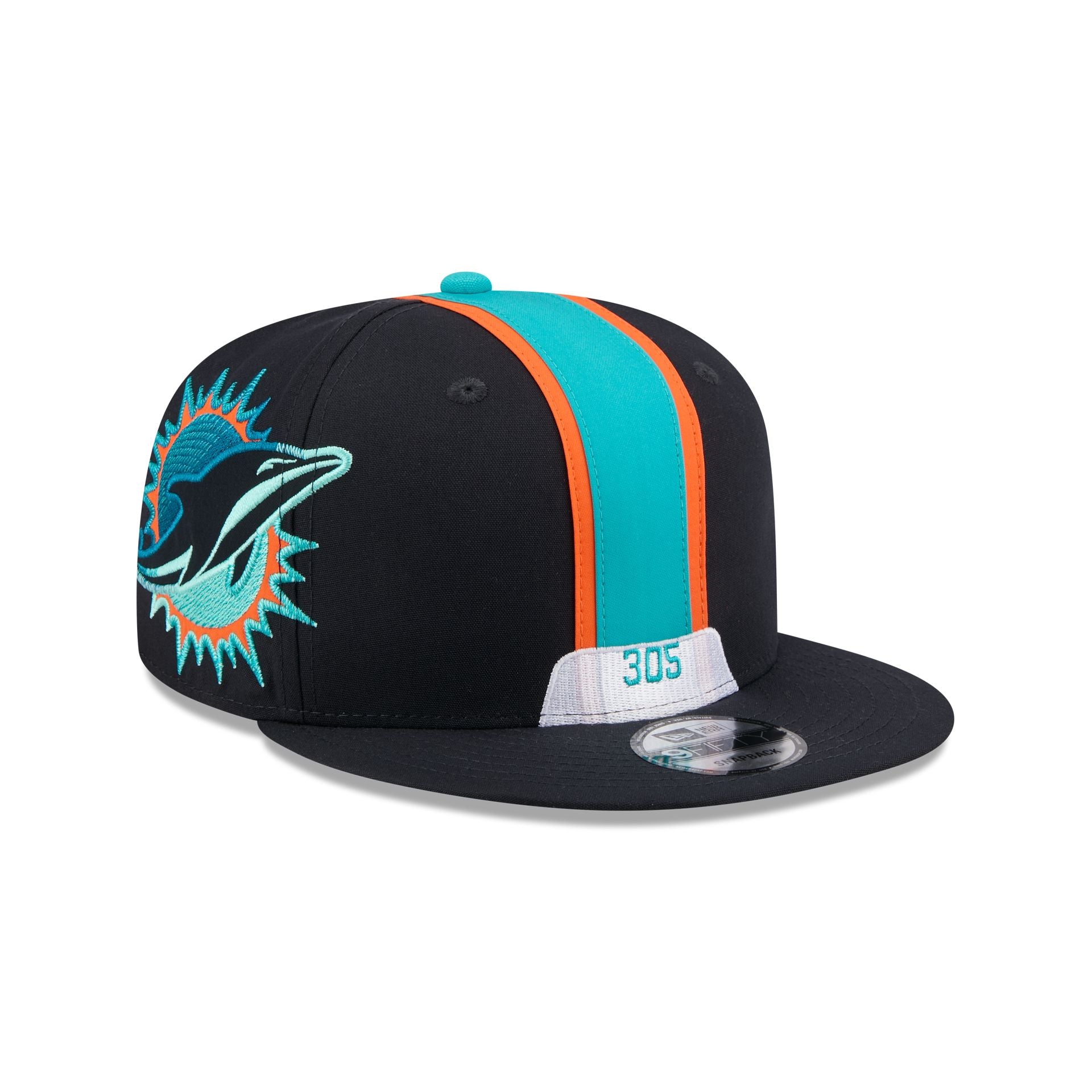 Miami Dolphins 2025 NFL Rivalries Helmet Pack 9FIFTY Snapback Hat