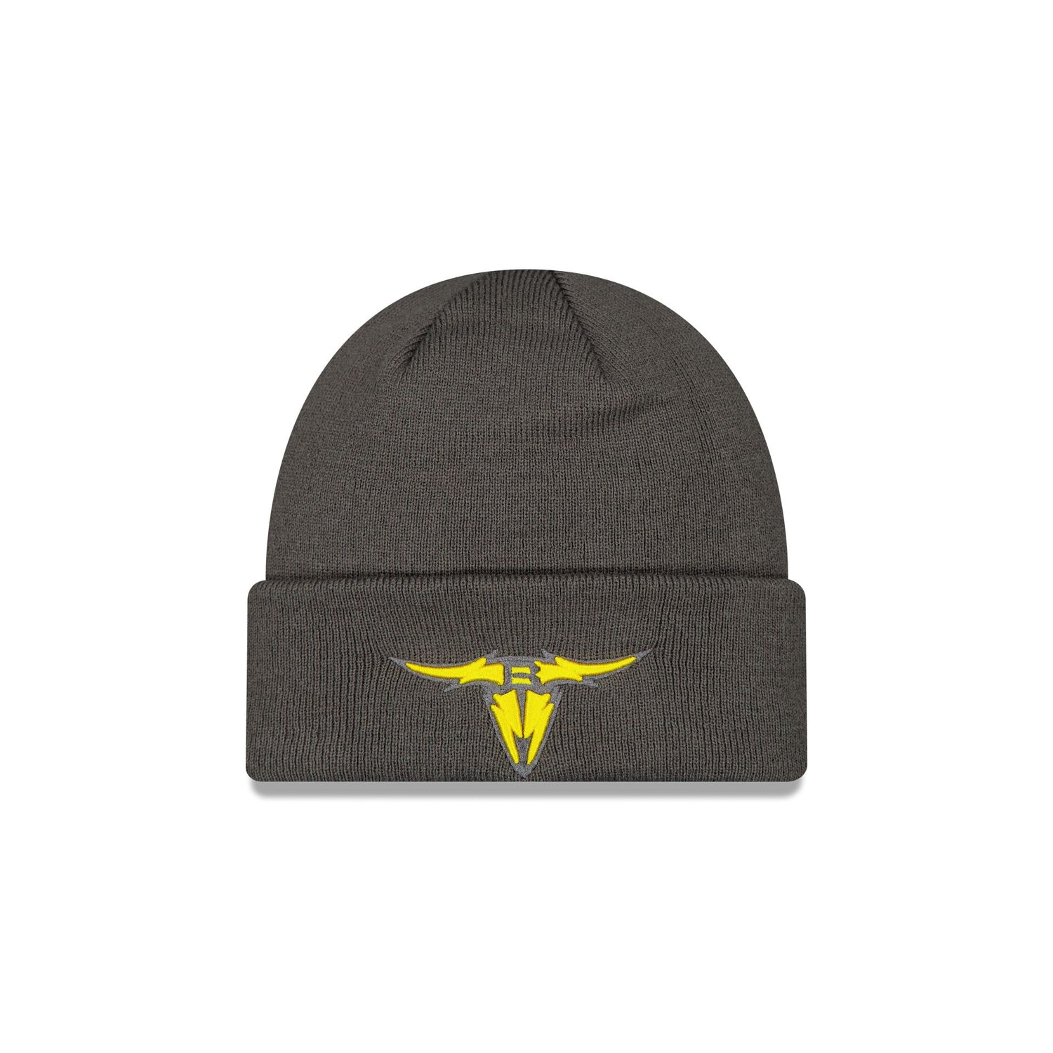 San Antonio Brahmas Gray Cuff Knit Beanie