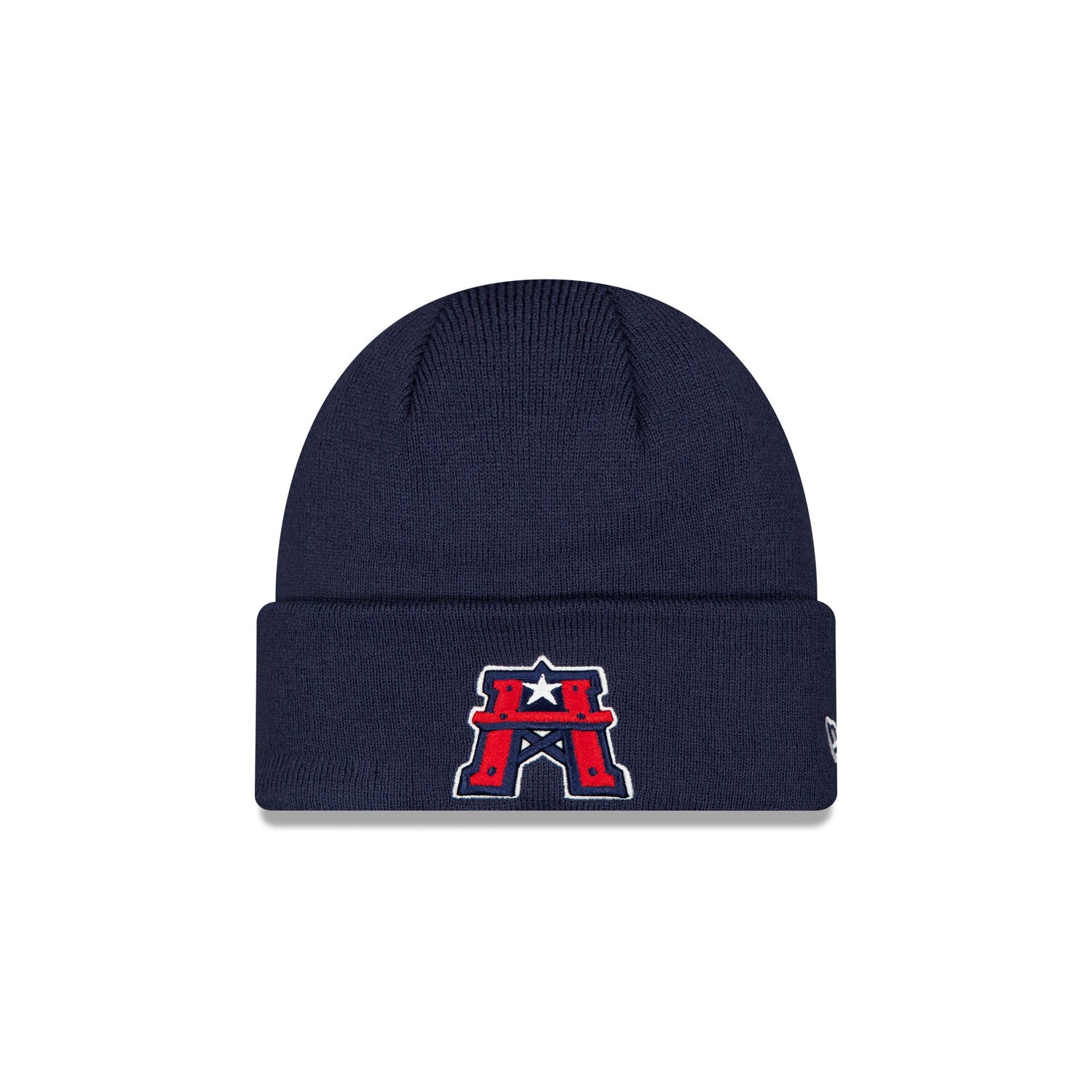 Houston Roughnecks Navy Cuff Knit Beanie