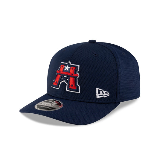 Houston Roughnecks Navy 9SEVENTY Stretch-Snap Hat - New Era Cap