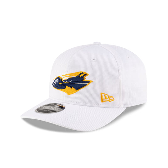 Memphis Showboats White 9SEVENTY Stretch-Snap Hat - New Era Cap