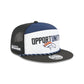 Denver Broncos 2025 Inspire Change Split Panel 9FIFTY Snapback Hat